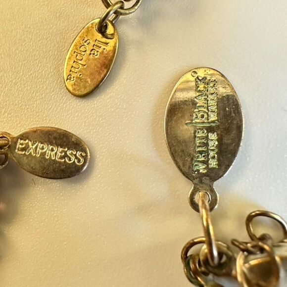 Colorful Designer Necklace Jewelry bundle lot - WHBM Lia Sophia Express - Picture 6 of 6